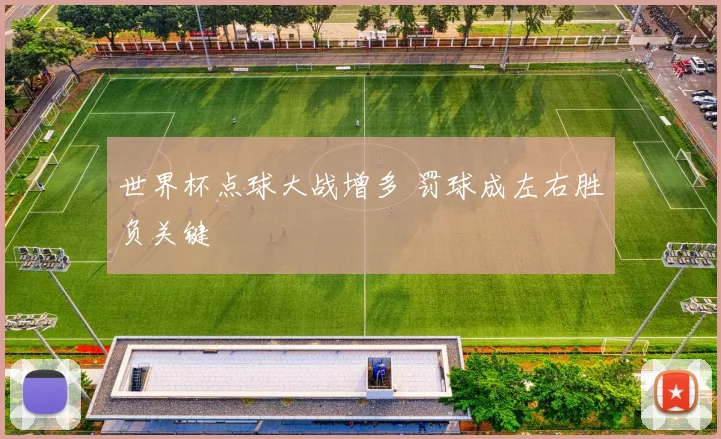世界杯点球大战增多 罚球成左右胜负关键